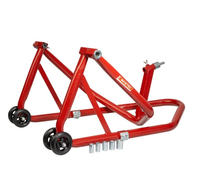 Мотопідкат під траверсу (Переднє колесо) + адаптер L заднє колесо