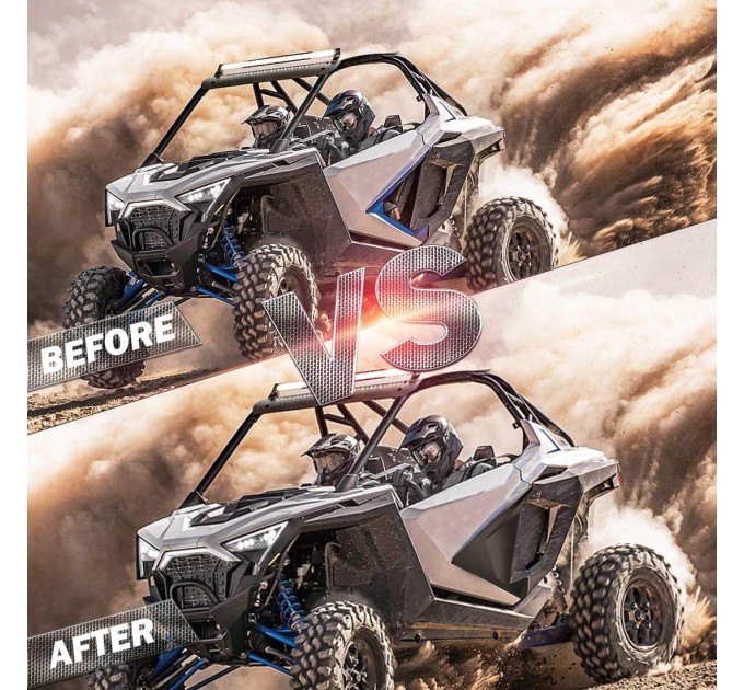 Дверні панелі алюмінієві нижні для баггі Polaris RZR Pro XP 2020+
