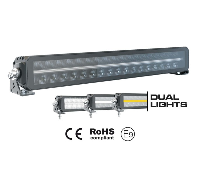 Світодіодна LED-балка Shark 22-дюймів (58,4 cm) 108 W