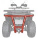 Бампер (Кенгурятник) задній XRW CX4 для квадроциклів Segway AT5 S/L - Червоний