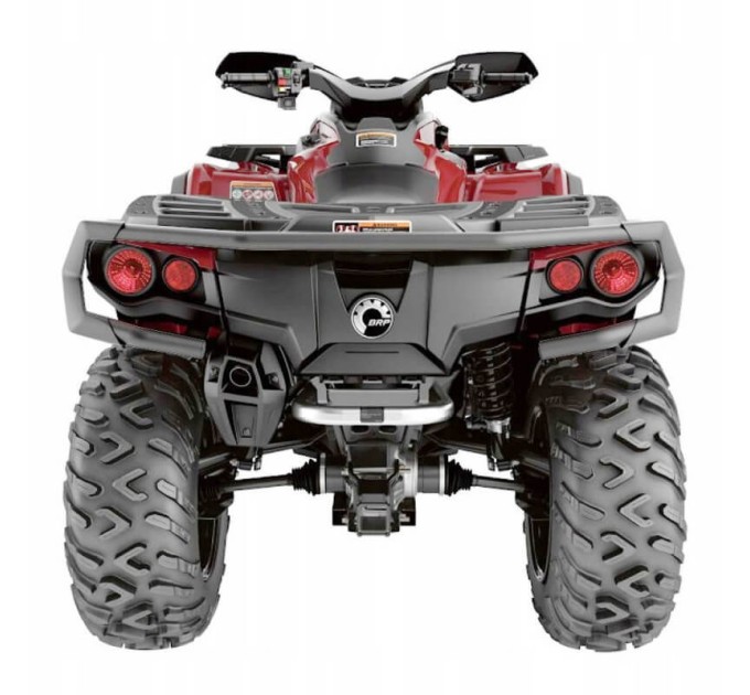 Бампер (Кенгурятник) задній Can-am Outlandrer G2 - Чорний - 715004920