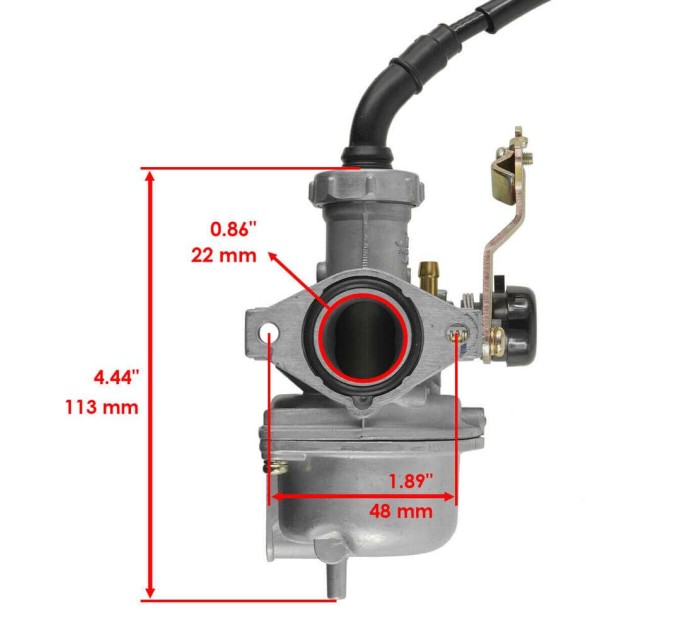 Карбюратор для квадроциклів Honda TRX 125 - 16100-HC3-034