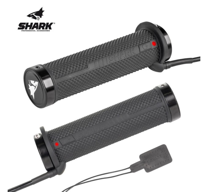 Ручки з підігрівом Shark (+ підігрів курка) для квадроциклів Can-Am Polaris Yamaha Segway Cfmoto