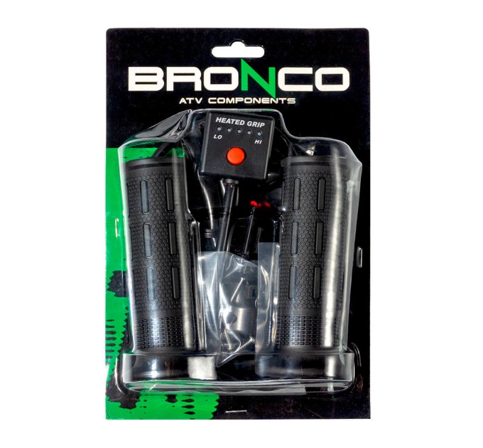 Ручки з підігрівом Bronco (+ підігрів курка) для квадроциклів
