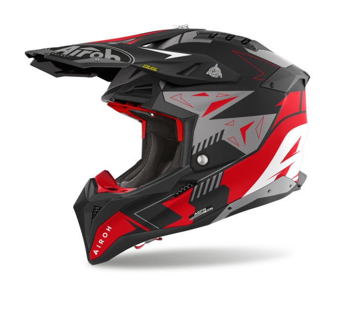 Шолом Airoh Aviator 3 Spin Red Matt