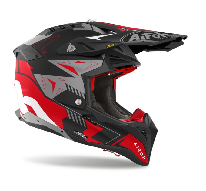 Шолом Airoh Aviator 3 Spin Red Matt