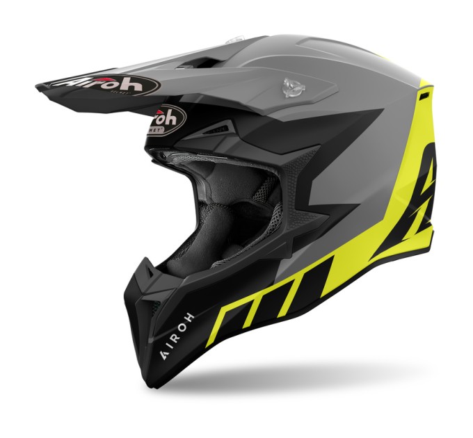Шолом Airoh Wraaap Reloaded Yellow Matt