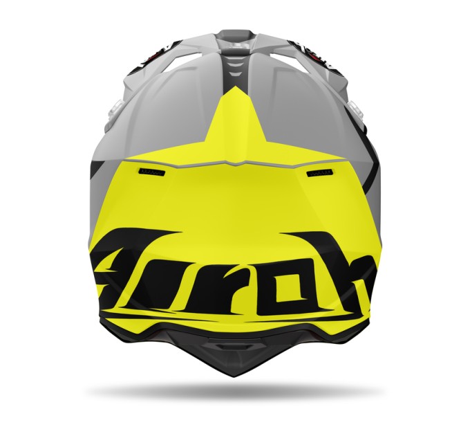 Шолом Airoh Wraaap Reloaded Yellow Matt