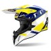 Шолом Airoh Wraaap Feel Yellow/Blue Gloss