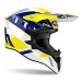 Шолом Airoh Wraaap Feel Yellow/Blue Gloss