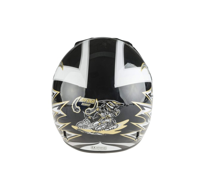 Мотошолом Awina ENDURO TN-8686-31 Black Gray