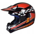 Мотошолом Awina ENDURO TN-8686-34 Black Red