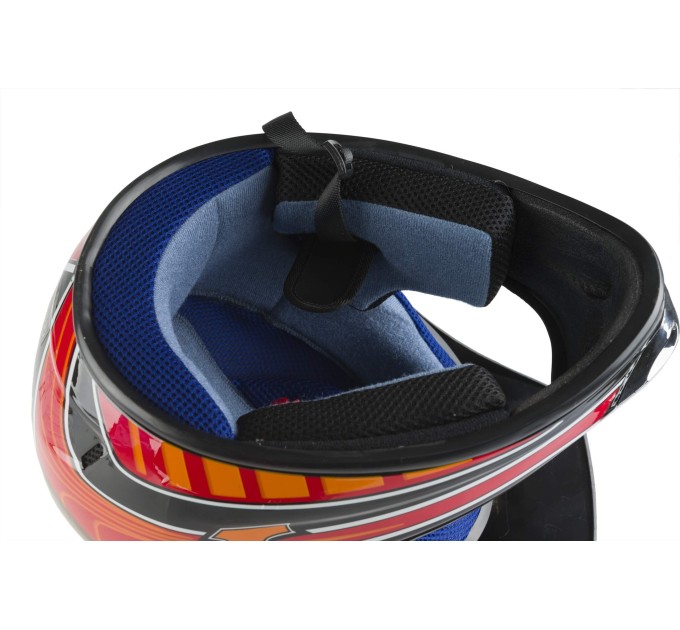 Мотошолом Awina ENDURO TN-8686-34 Black Red