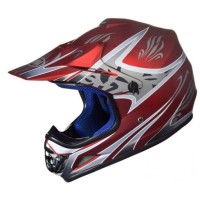 Мотошолом Awina Mini ENDURO TN-8686 Matt Red (47-48 см)