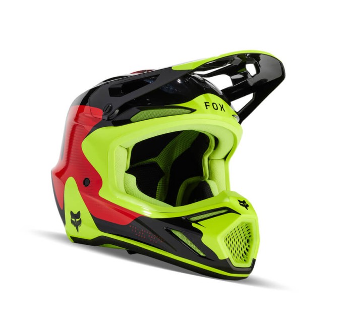 Шолом Fox V3 Revise Helmet Red/Yellow (MX24)