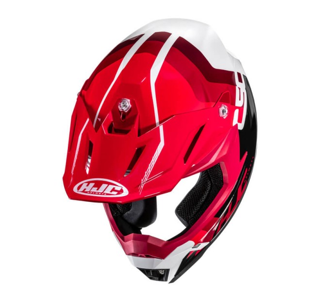Шолом  HJC C50 Primal Red White