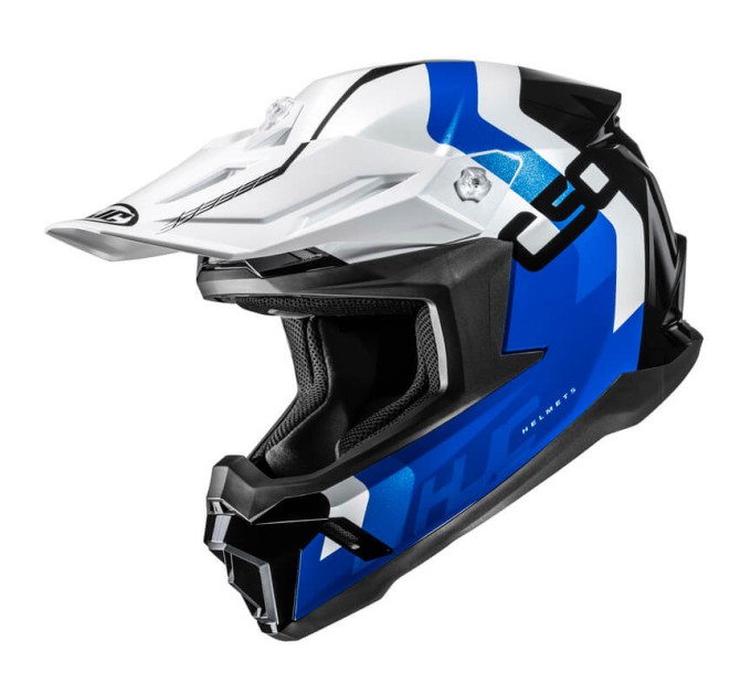 Шолом  HJC C50 Primal White Blue