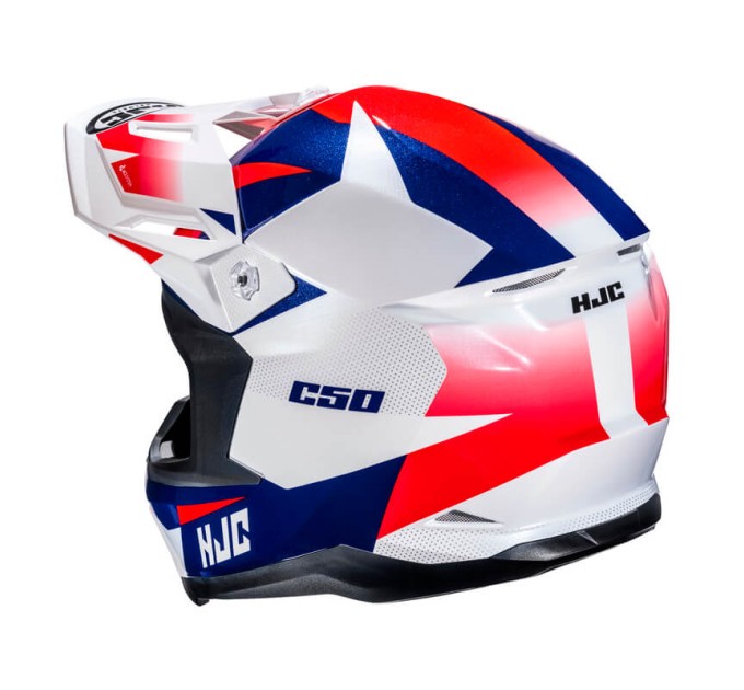 Шолом  HJC C50 Slide White Blue