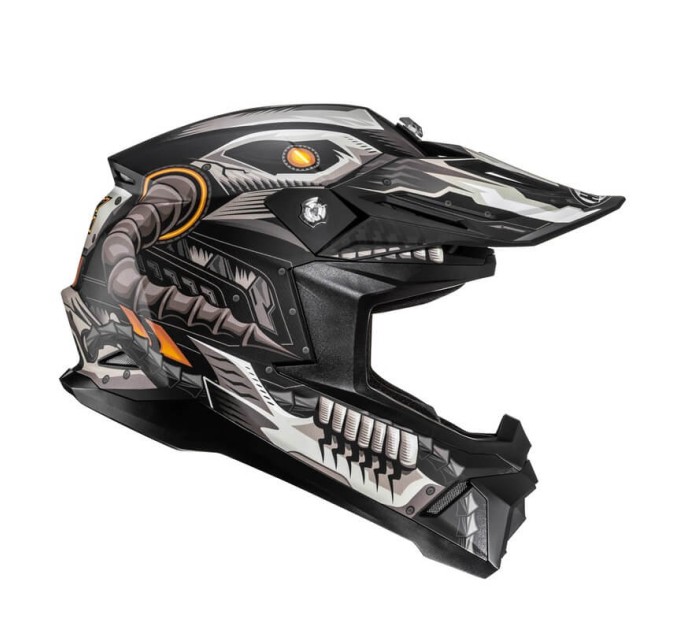 Шолом  HJC C50 Mecha Beast Black Grey