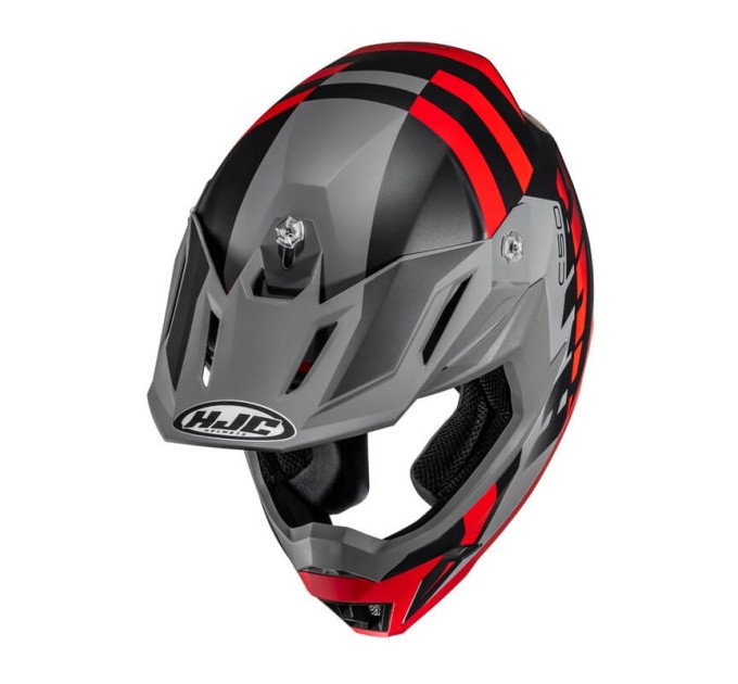 Шолом  HJC C50 Mirage Grey Red