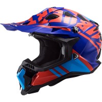 Шолом LS2 MX700 Subverter Evo Gammax Red Blue