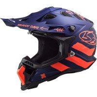 Шолом LS2 MX700 Subverter Evo Cargo Matt Blue Orange