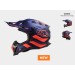 Шолом LS2 MX700 Subverter Evo Cargo Matt Blue Orange