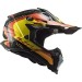 Шолом LS2 MX700 Subverter Evo Arched Black Yellow Red
