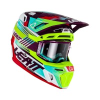 Шолом Leatt Moto 8.5 V23 + окуляри Free Velocity 5.5