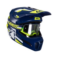 Шолом Leatt  Moto 3.5 V24 + окуляри FREE VELOCITY 4.5