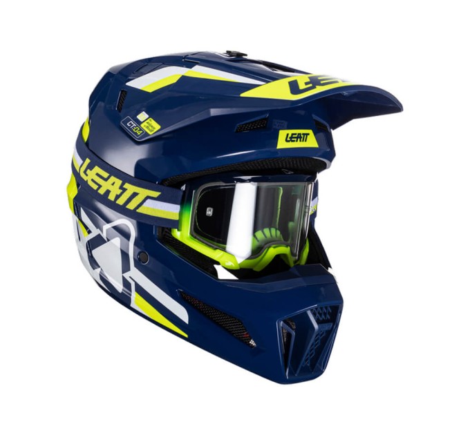 Шолом Leatt  Moto 3.5 V24 + окуляри FREE VELOCITY 4.5