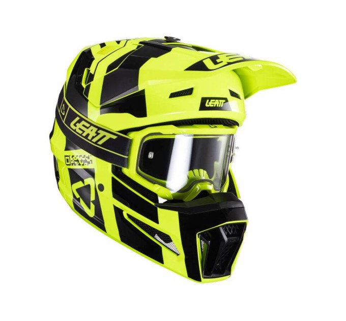 Шолом Leatt  Moto 3.5 V24 + окуляри FREE VELOCITY 4.5