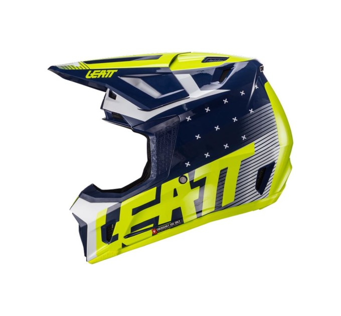 Шолом Leatt Moto 7.5 V23 + окуляри Free Velocity 4.5
