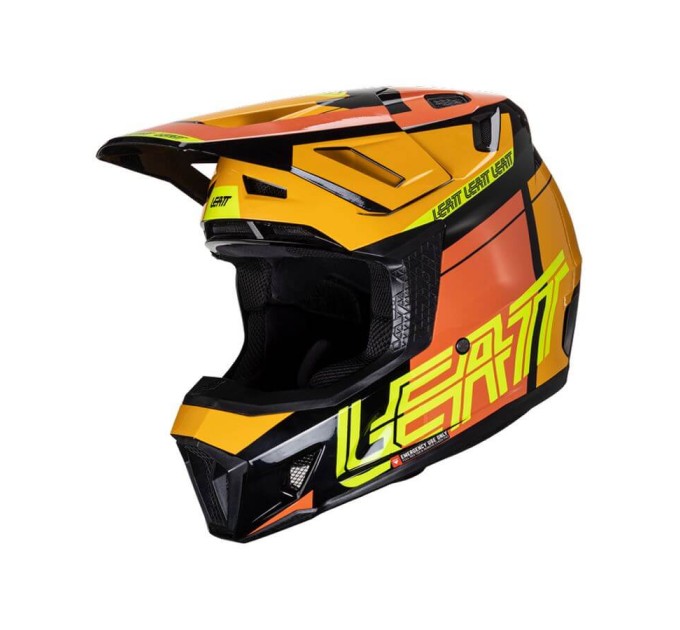 Шолом Leatt Moto 7.5 V23 + окуляри Free Velocity 4.5