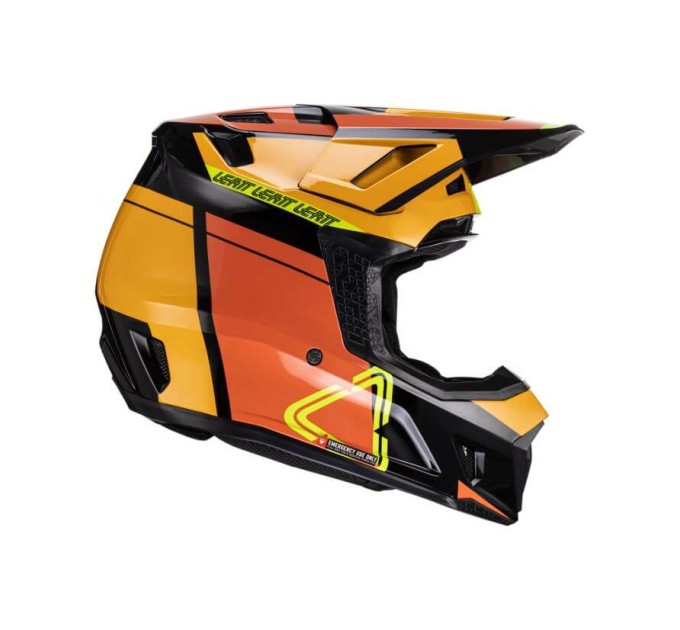 Шолом Leatt Moto 7.5 V23 + окуляри Free Velocity 4.5