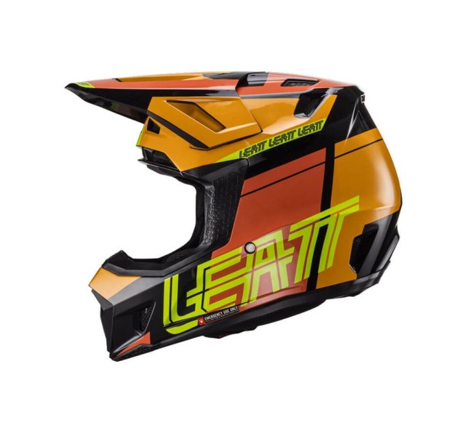 Шолом Leatt Moto 7.5 V23 + окуляри Free Velocity 4.5