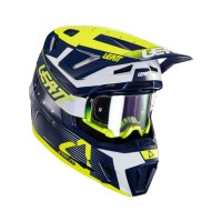 Шолом Leatt Moto 7.5 V23 + окуляри Free Velocity 4.5
