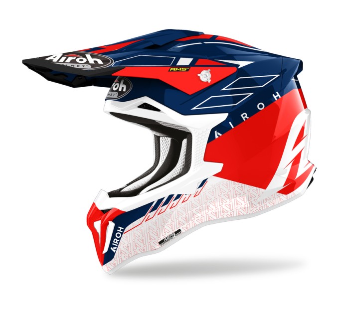 Шолом Airoh Strycker Skin Red Gloss