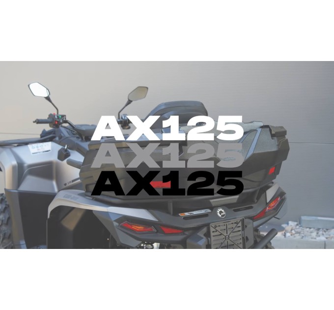 Кофр Shark AX125 для квадроциклів Can-Am Outlander HD5/HD7 G3
