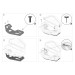 Кофр передній Tesseract для квадроциклів Kymco MXU 550 700 (2024+)