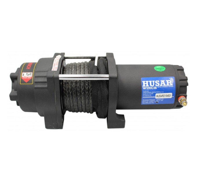 Лебідка для квадроциклів HUSAR WINCH 3500 LBS Синтетичний Трос