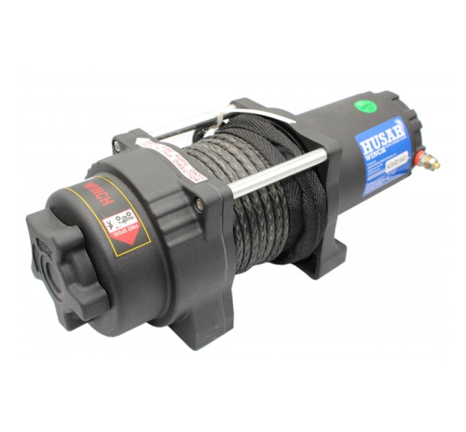 Лебідка для квадроциклів HUSAR WINCH 3500 LBS Синтетичний Трос