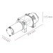 Лебідка для квадроциклів Dragon Winch Highlander DWH 3500 HD синтетичний трос