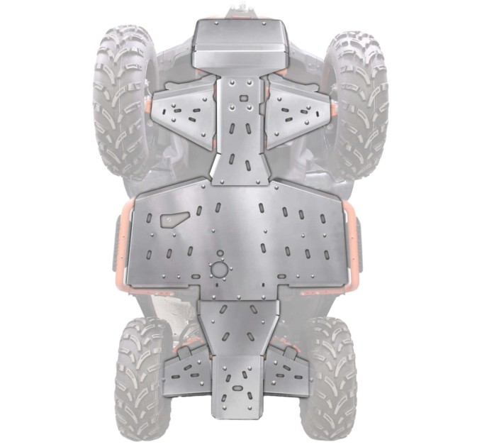 Алюмінієвий захист днища Shark квадроциклів для Segway AT10WL (Wide Long)