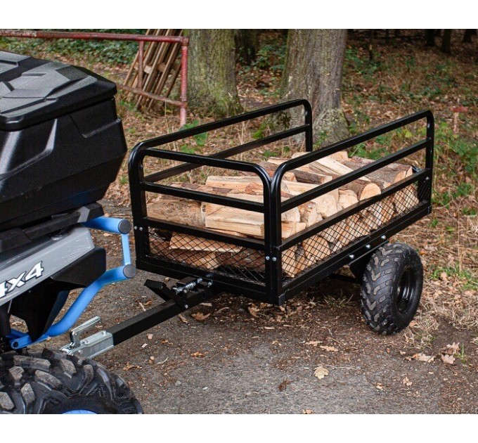 Причіп для квадроциклів Shark Garden 400 ATV Trailer самоскид з бортами