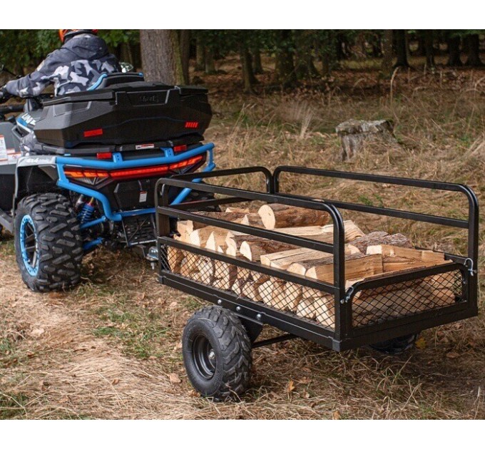 Причіп для квадроциклів Shark Garden 400 ATV Trailer самоскид з бортами