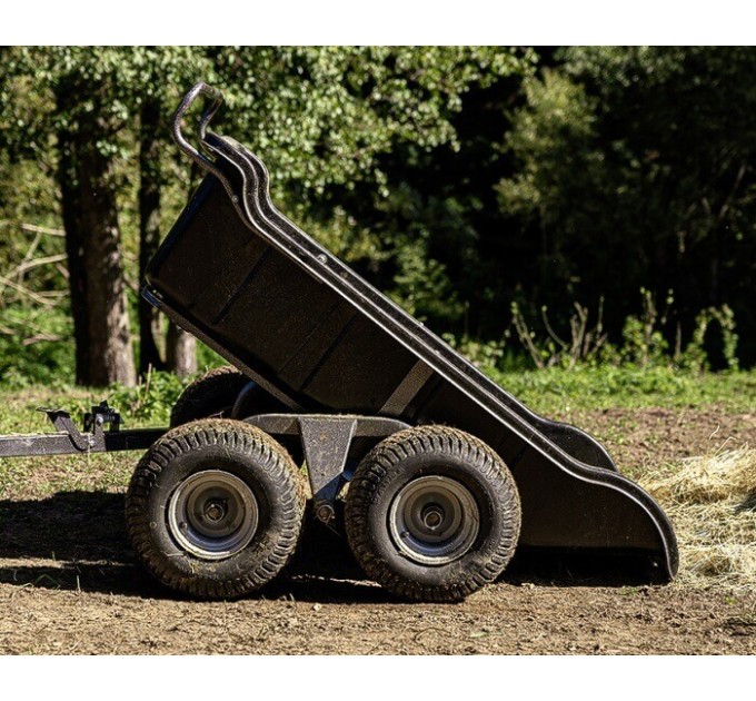 Причіп садовий самоскид для квадроцикла Shark Garden 680 Двовісний