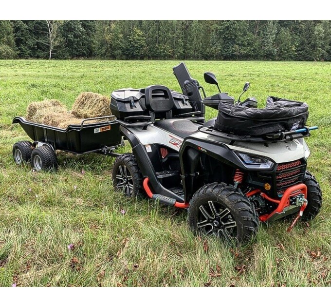 Причіп садовий самоскид для квадроцикла Shark Garden 680 Двовісний