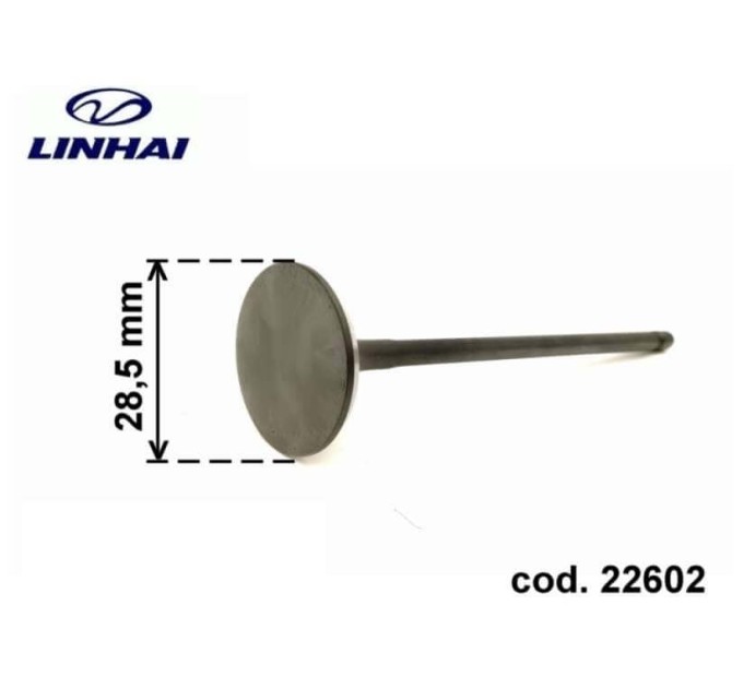 Випускний клапан для квадроциклів Linhai 260 300 - 22602