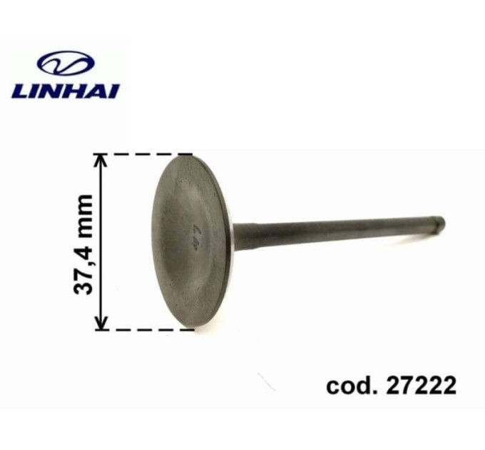 Впускний клапан для квадроциклів Linhai 400 - 27222